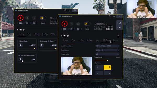 Gecata by Movavi 5 - Game Recording Software (PC) CD Key for STEAM - GLOBAL - Image 5